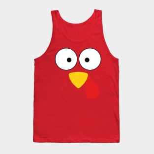 Turkey Face Costume T-Shirt Tank Top